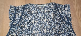 Blusa sin mangas floral