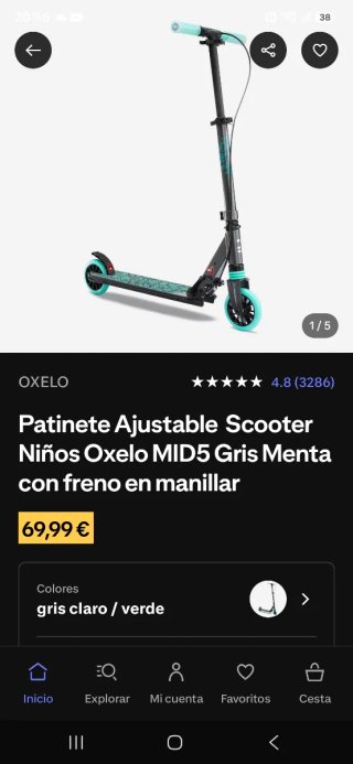 Patinete Junior