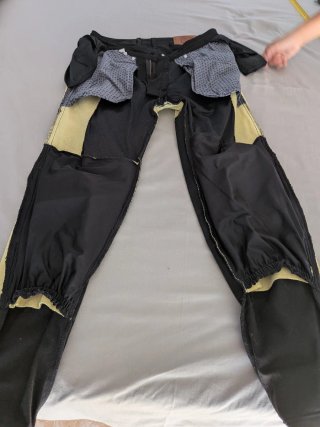 Pantalón Moto Rebelhorn Classic II Negro T.34