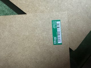 Pack cartón y fibra 30x40 + hoja regalo