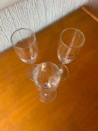 Copas de Cava Codorniu Doradas