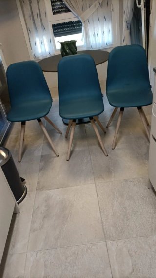 Set di 3 sedie da pranzo/cucina