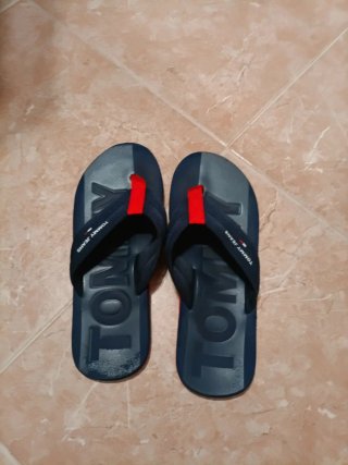 Chanclas Tommy Hilfiger Azul y Rojo