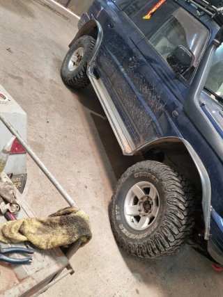 Ruedas cooper 33 y Llantas Aluminio 4x4