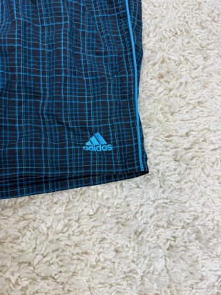 ¡¡OFERTA!! Talla M Bañador Adidas Cuadros Azul