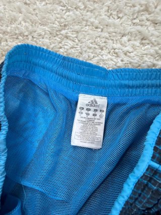 ¡¡OFERTA!! Talla M Bañador Adidas Cuadros Azul