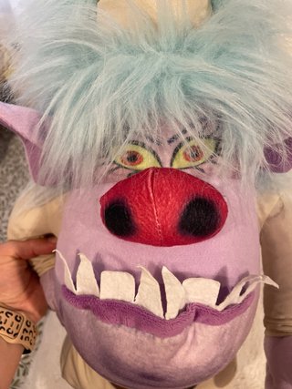 Peluche Chef Troll Morado