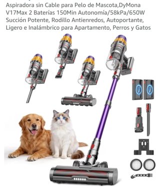 Aspiradora sin cable V17 MAX