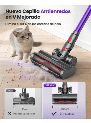 Aspiradora sin cable V17 MAX