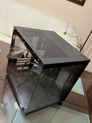 Caja PC Gaming Cristal Templado mATX