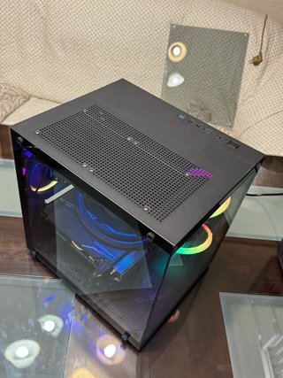 Caja PC Gaming Cristal Templado mATX