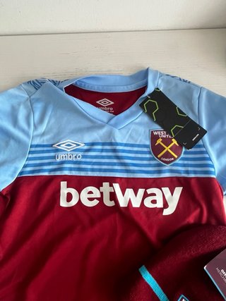 Conjunto Camiseta y Gorro Niños West Ham Umbro