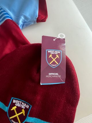 Conjunto Camiseta y Gorro Niños West Ham Umbro