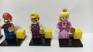 Pack 4 personajes Mario Bros compatibles lego