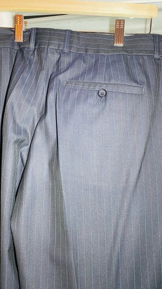 Traje de caballero Caramelo Raya Azul Marino