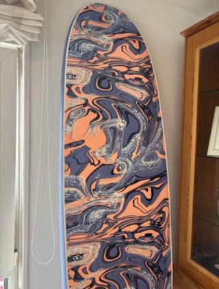 Tabla de surf OLAIAN espuma azul