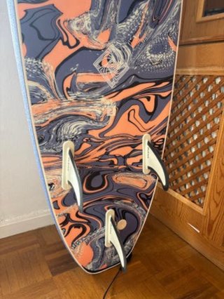 Tabla de surf OLAIAN espuma azul