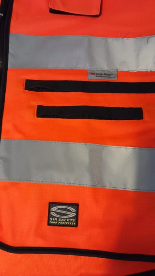 Gilet alta visibilità  della Sir/3M