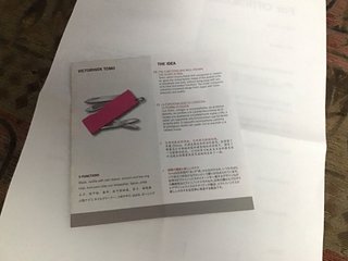 Manual Victorinox Tomo Arte Moderno