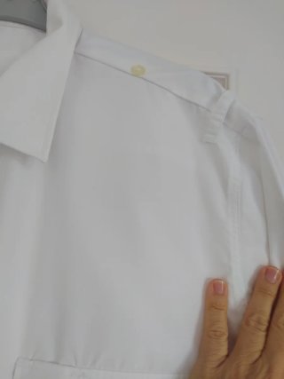 Camisa Militar Blanca Talla XL Cuerpos Comunes