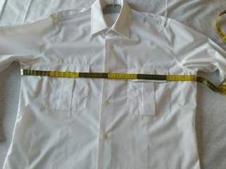 Camisa Militar Blanca Talla XL Cuerpos Comunes
