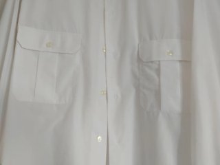 Camisa Militar Blanca Talla XL Cuerpos Comunes