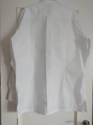 Camisa Militar Blanca Talla XL Cuerpos Comunes