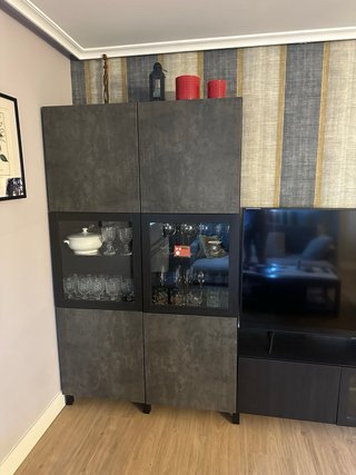 Mueble TV y Vitrina Modular