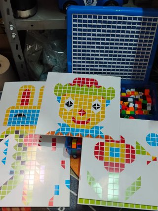 Juego Mosaico Educativo Eduland 490 Piezas