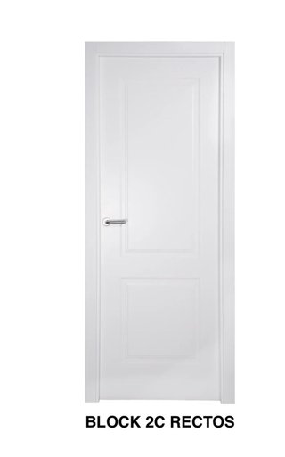 Puerta de madera con montaje incluido