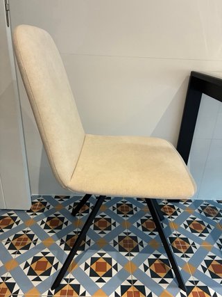 Mesa Comedor Mármol Extensible + 4 Sillas