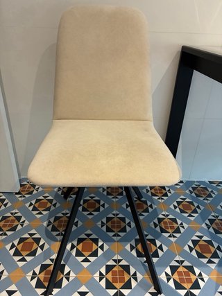 Mesa Comedor Mármol Extensible + 4 Sillas