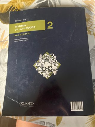 Historia de la filosofía, Bachillerato 2