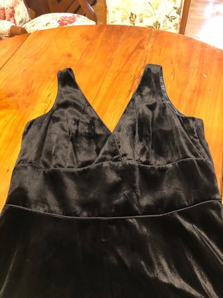 Vestido fiesta terciopelo Zara
