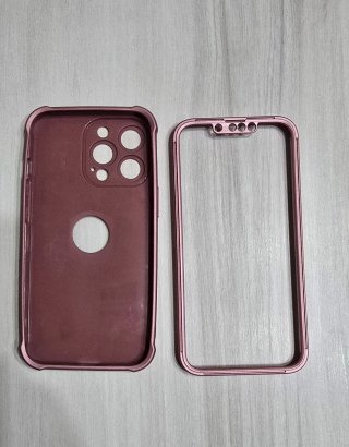 Custodia ORETECH iPhone 13 Pro Oro Rosa