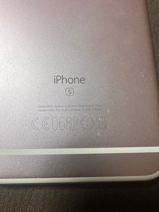 iPhone 6s plus Oro