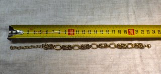 Pulsera eslabones grandes acero inoxidable