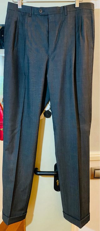 Traje Burberry Gris Caballero