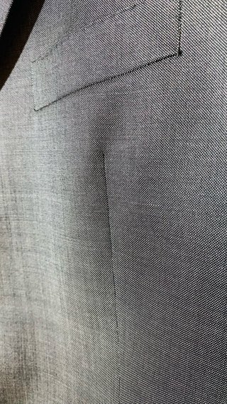 Traje Burberry Gris Caballero