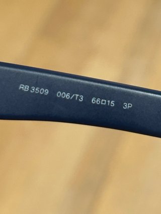Gafas de Sol Ray-Ban Azules y Negras