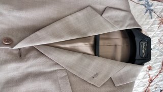 Conjunto Caramelo Chaqueta y Pantalón Talla M