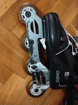 Patines en línea Oxelo negros talla 37-40