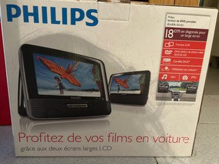 Reproductor DVD Portátil Doble Pantalla Philips