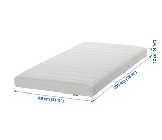 Materasso in schiuma resistente IKEA