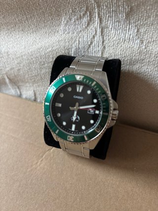 Casio Duro Marlin Negro y Verde