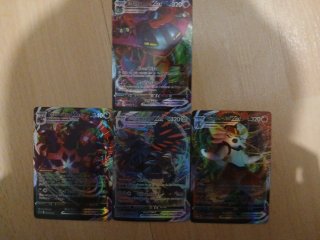 3 Cartas Pokémon Sylveon VMAX y V