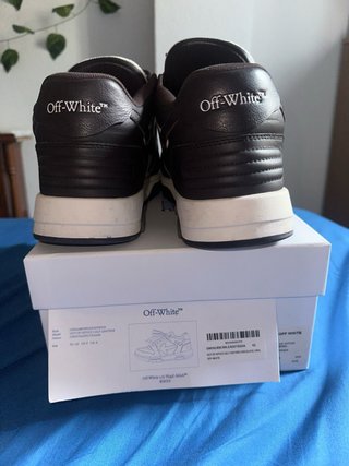 Zapatillas Off-White Marrón y Blanco Originales