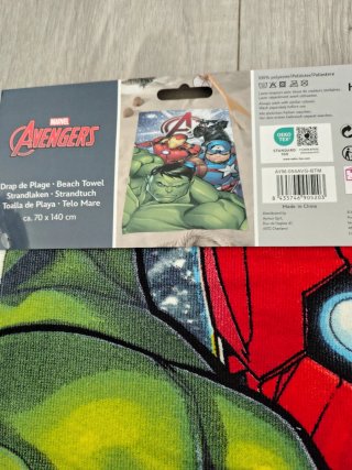 Toalha de Praia Avengers Nova