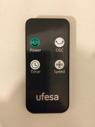 Ventilador Ufesa Kioto sin aspas