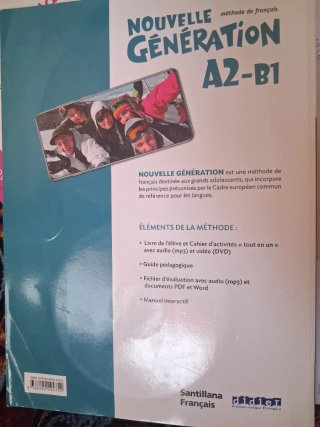 NOUVELLE GENERATION A2/B1 LIVRE/EXERCICES+CD+DVD